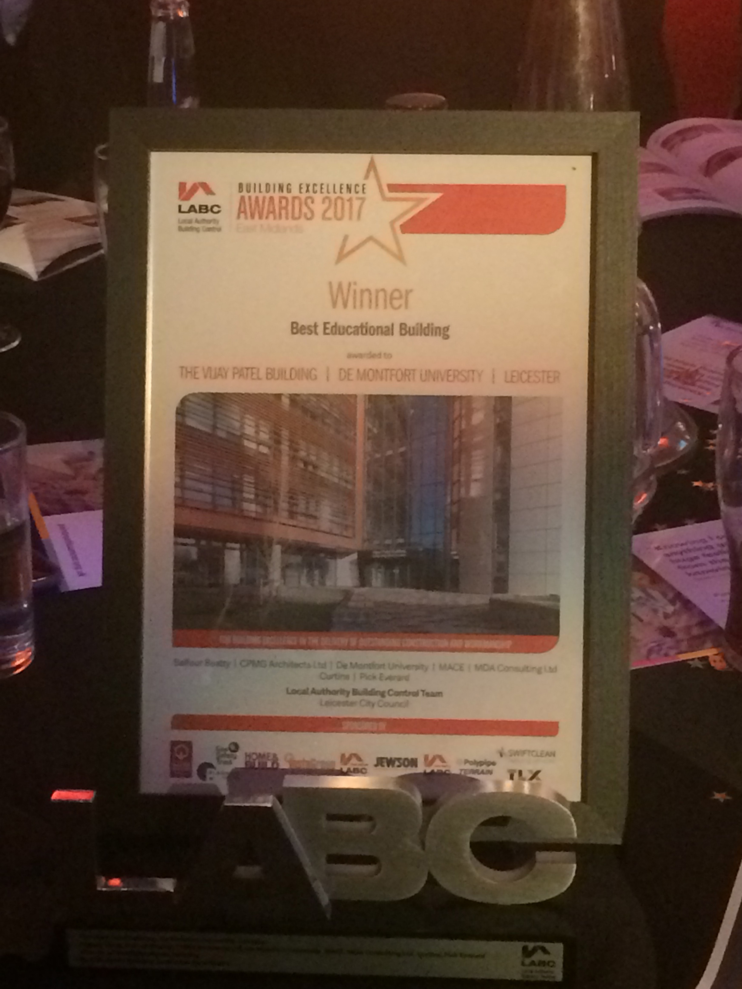 Vijay Patel Award